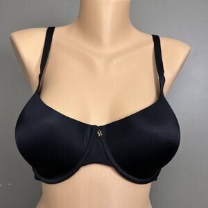 Savage X Fenty Bra Size 36DDD Balconette Black Underwire Lined New NWT Strappy